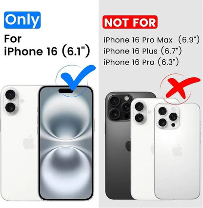 VONZEE Electroplating Transparent Clear Logo Cover for iPhone 16 Case